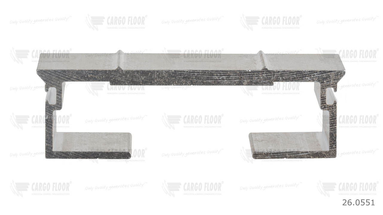 Cargo Floor Алюминиевый профиль 10/112мм-DS ребристый - фото 1 - id-p174233125