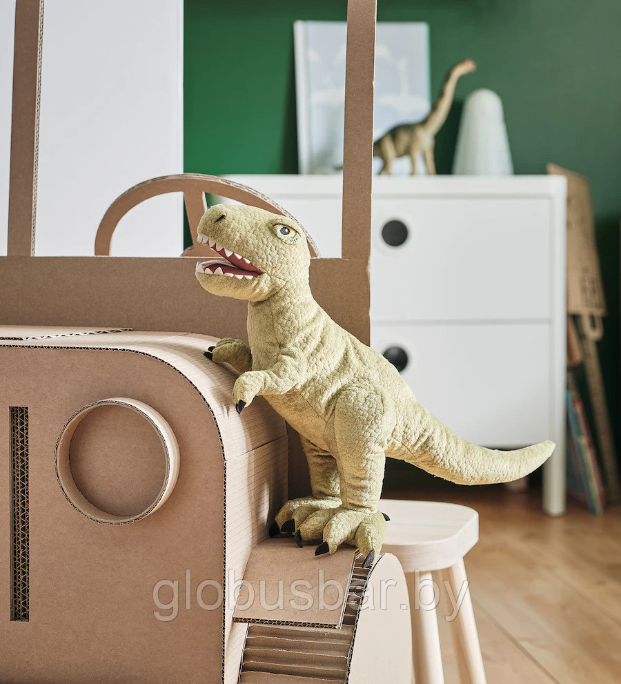 JÄTTELIK ЙЭТТЕЛИК Мягкая игрушка, динозавр/Тираннозавр Рекс44 см, икеа - фото 5 - id-p174234263