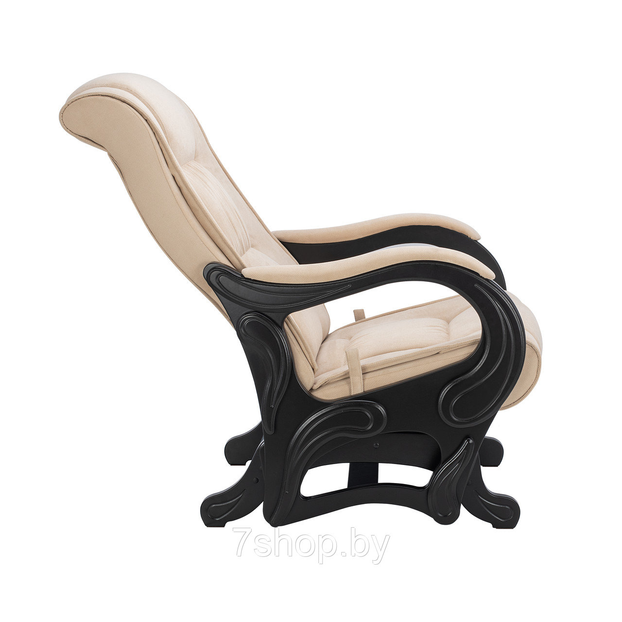 Кресло-глайдер Модель 78 люкс Венге, ткань Verona Vanilla - фото 2 - id-p174233633