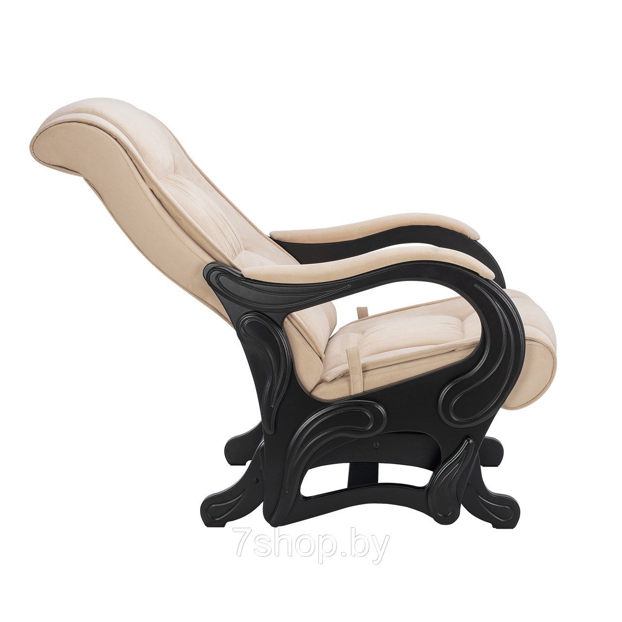 Кресло-глайдер Модель 78 люкс Венге, ткань Verona Vanilla - фото 3 - id-p174233633