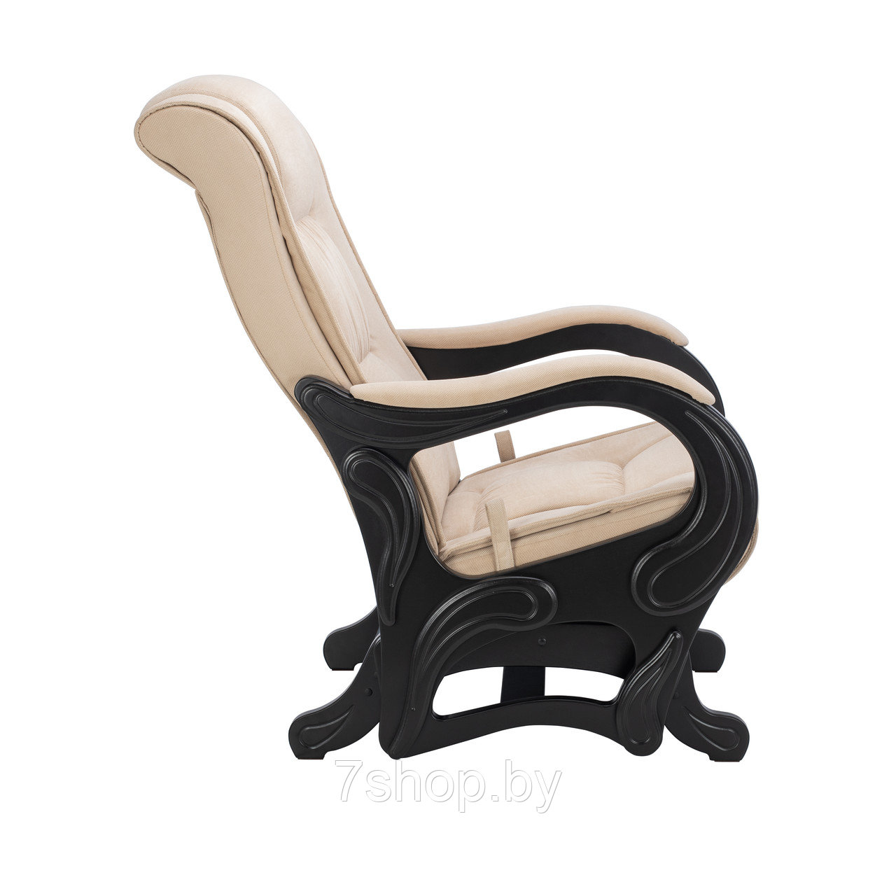 Кресло-глайдер Модель 78 люкс Венге, ткань Verona Vanilla - фото 4 - id-p174233633