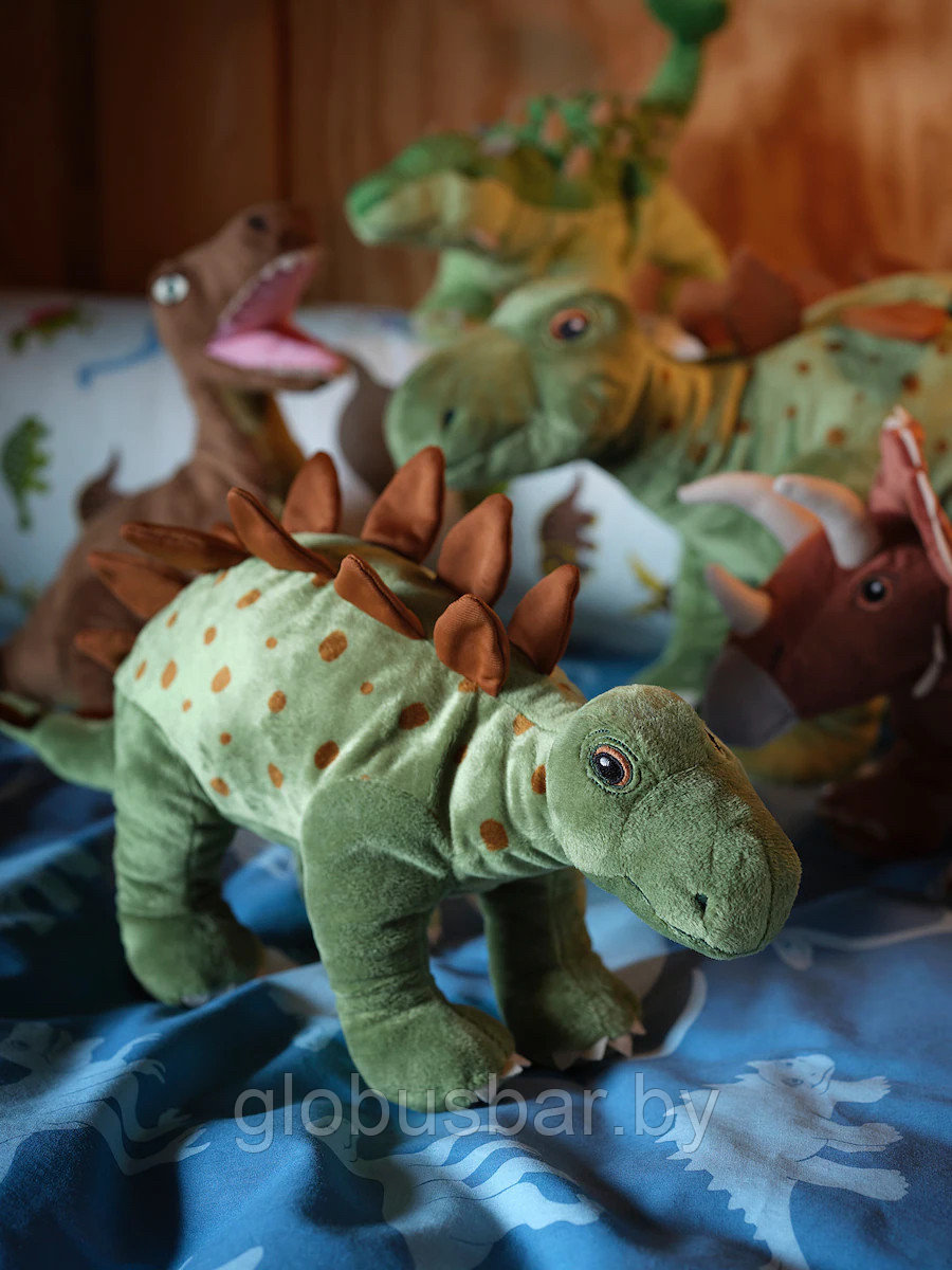 JÄTTELIK ЙЭТТЕЛИК Мягкая игрушка, динозавр/Стегозавр50 см, икеа - фото 4 - id-p174234441