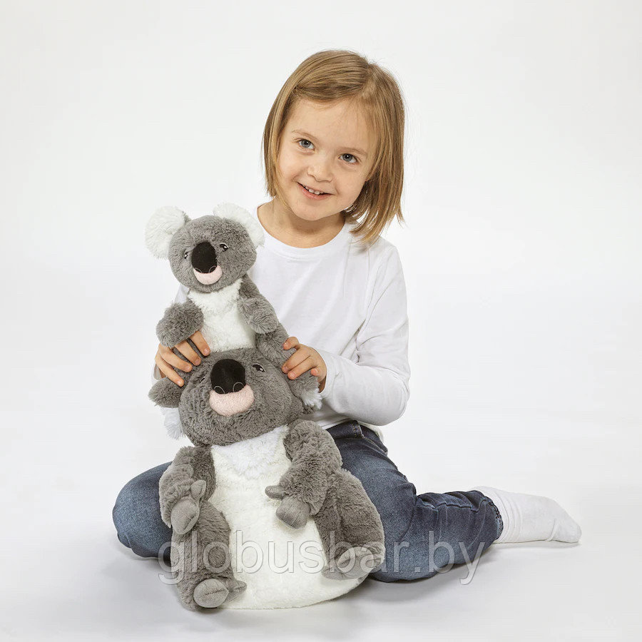 SÖTAST СОТАСТ Мягкая игрушка,2штуки, коала/серый, икеа - фото 2 - id-p174235070