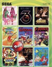 Картридж Sega 9в1 (AA-91002), Barbie/Buba‘n’stix/Comix Zone/MK3/Flintstones/General Chaos и др.