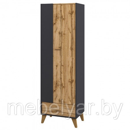 Шкаф комбинированный МН-036-09(1) Мебель Неман Сканди Графит - фото 1 - id-p174254902