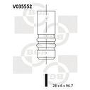 01-24181-SX STELLOX клапан выпускной! 28x6x96.7\ Ford Mondeo/Escort/Fiesta 1.8/2.0 Zetec 93>, фото 2