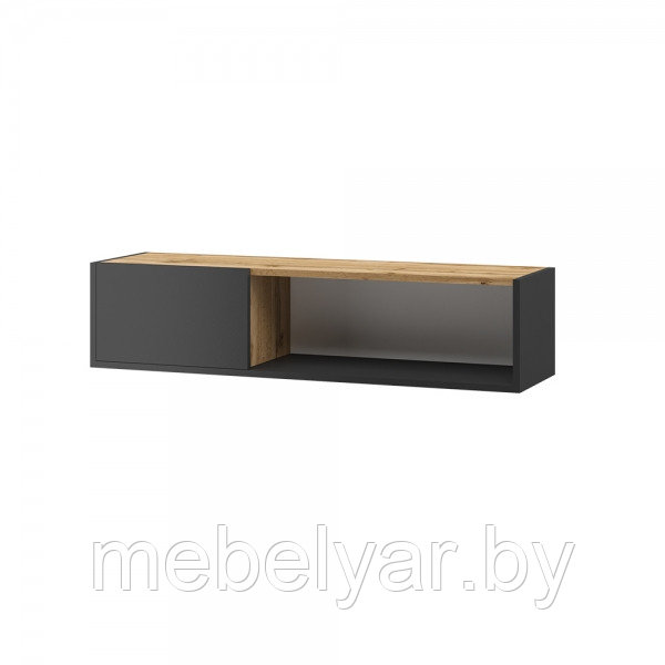 Полка МН-036-05(1) Мебель Неман Сканди Графит - фото 1 - id-p174255550