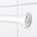 BOTAREN БОТАРЕН Штанга для душа/ шторы в ванную, белый70-120 см, фото 6