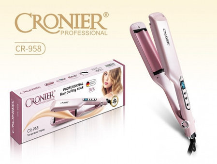 Щипцы для завивки волос Cronier Professional CR-958, фото 2