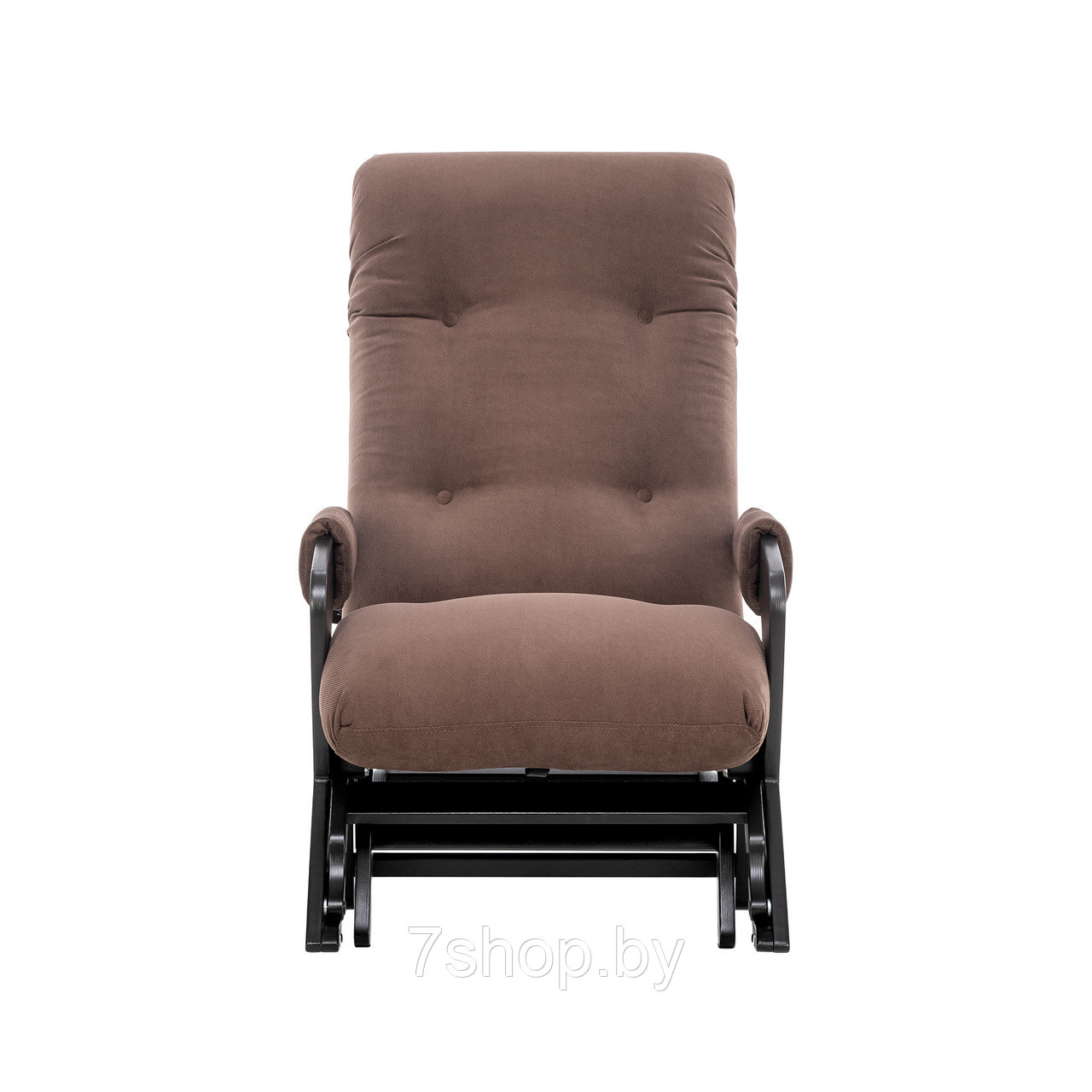 Кресло-глайдер Твист Венге, ткань Verona Brown - фото 2 - id-p174252622