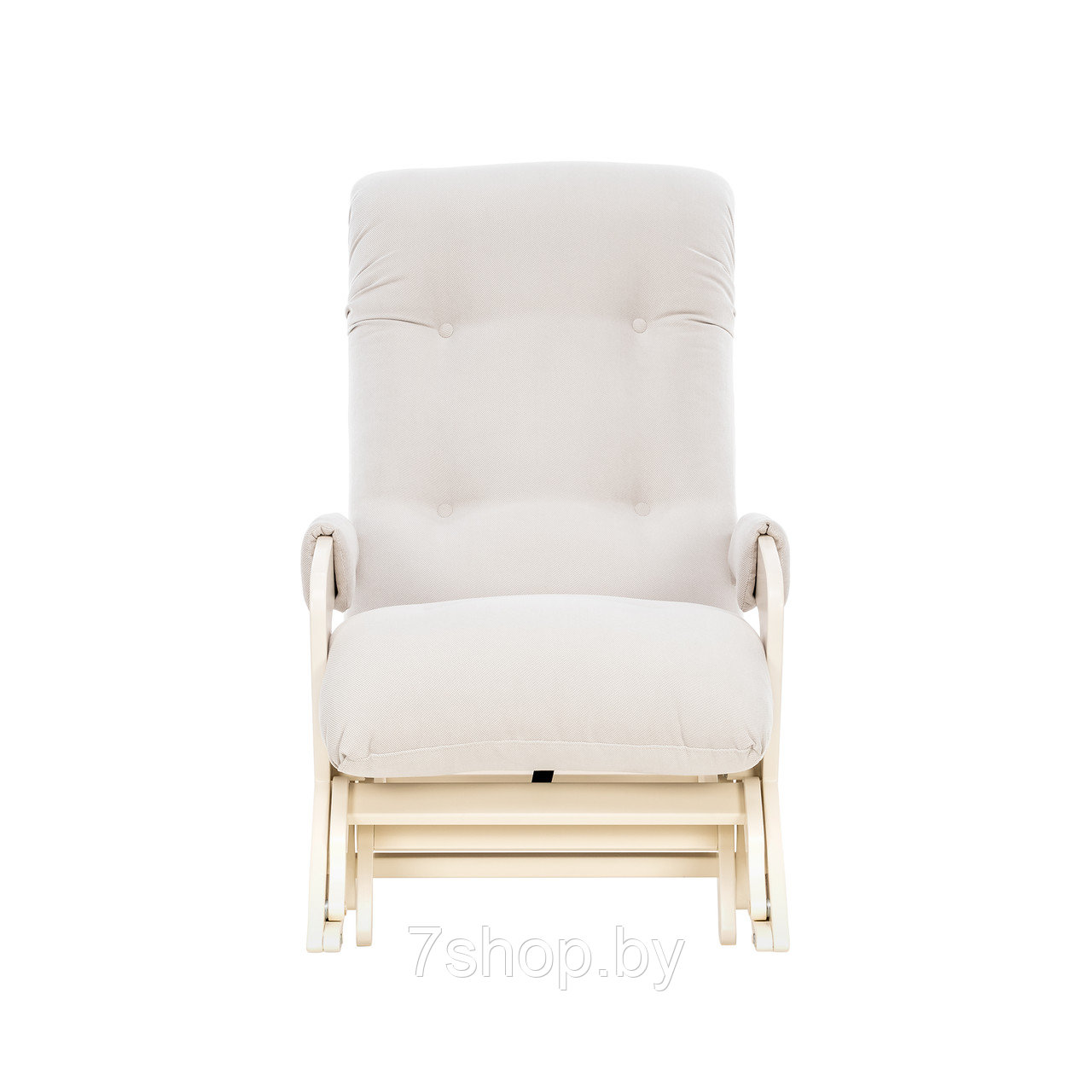 Кресло-глайдер Твист Дуб Шампань, ткань Verona Light Grey - фото 4 - id-p174252623