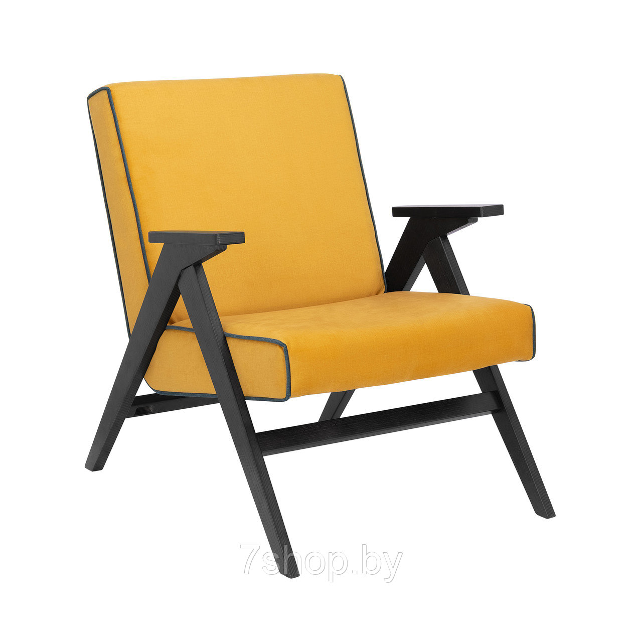 Кресло для отдыха Импэкс Вест орех шпон Fancy 48, кант Fancy 37 - фото 5 - id-p174252627