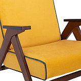 Кресло для отдыха Импэкс Вест орех шпон Fancy 48, кант Fancy 37, фото 6