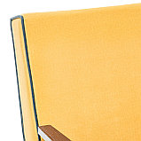 Кресло-качалка Вест Орех, ткань Fancy 48, кант Fancy 37, фото 7