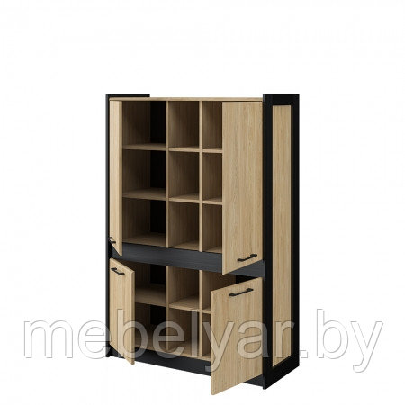 Шкаф комбинированный МН-037-10 Мебель Неман Стенли - фото 2 - id-p174262359