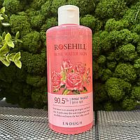 Тонер для лица Enough RoseHill Rose Water Skin с розовой водой, 300мл