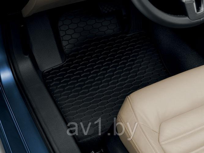 Коврики резиновые Volkswagen Jetta VI (2011-) (черный цвет) / Джетта 6 [216984BS] (Gumárny Zubří) - фото 5 - id-p174148837