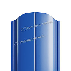 Штакетник металлический МП ELLIPSE-O 19х126 NormanMP (ПЭ-01-5005-0.5)  RAL 5005 Синий насыщенный