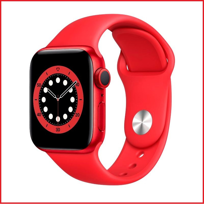 Ремешок для часов Apple Watch 42/44 mm (красный) - фото 1 - id-p174238281