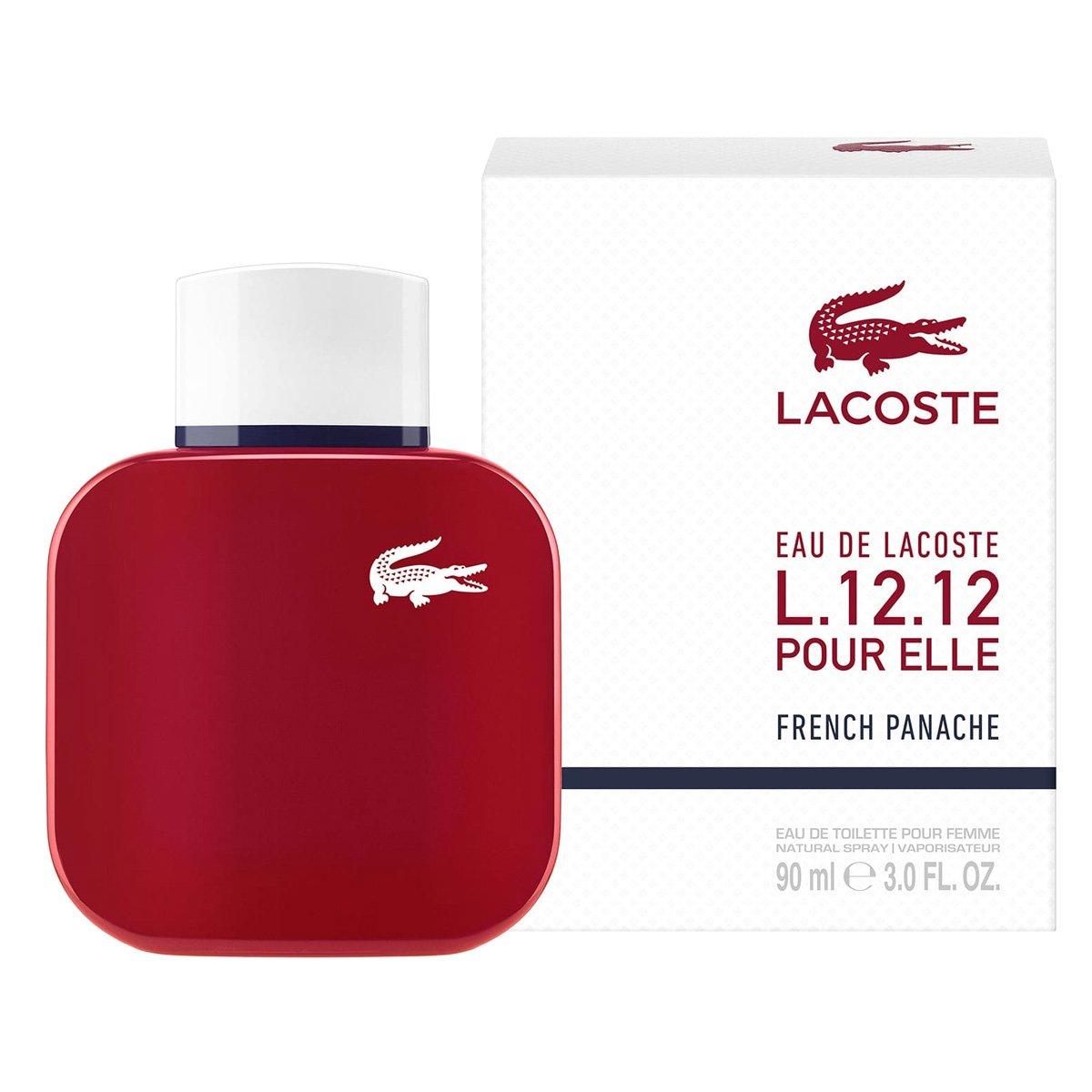 Женские духи LACOSTE L.12.12 French panache 90ml - фото 4 - id-p174278750