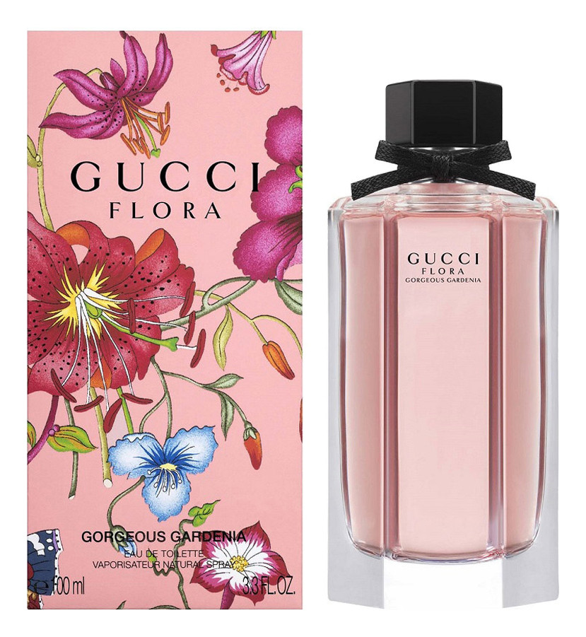 Женские духи GUCCI flora gorgeous gardenia pink 100ml - фото 3 - id-p174278766