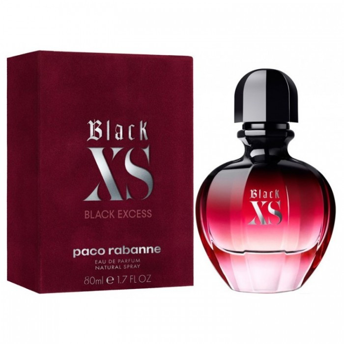 Женские духи PACO RABANNE Black XS blaon excess 80ml - фото 2 - id-p174278786