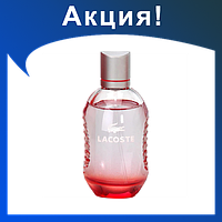 Мужские духи LACOSTE Eau de toilette pour homme red and white 125ml