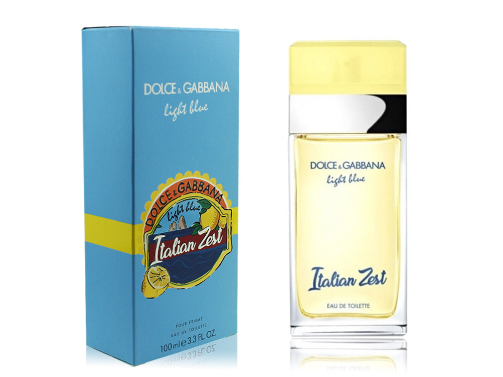 Женские духи DOLCE GABBANA light blue italian zest 100ml - фото 4 - id-p174278828