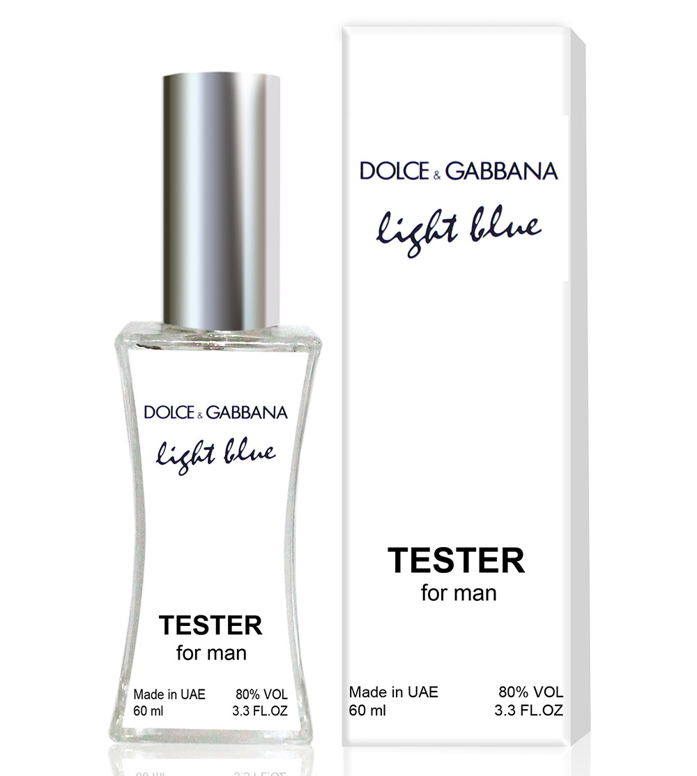 Мужские духи DOLCE GABBANA Light blue tester 60ml - фото 1 - id-p174278835