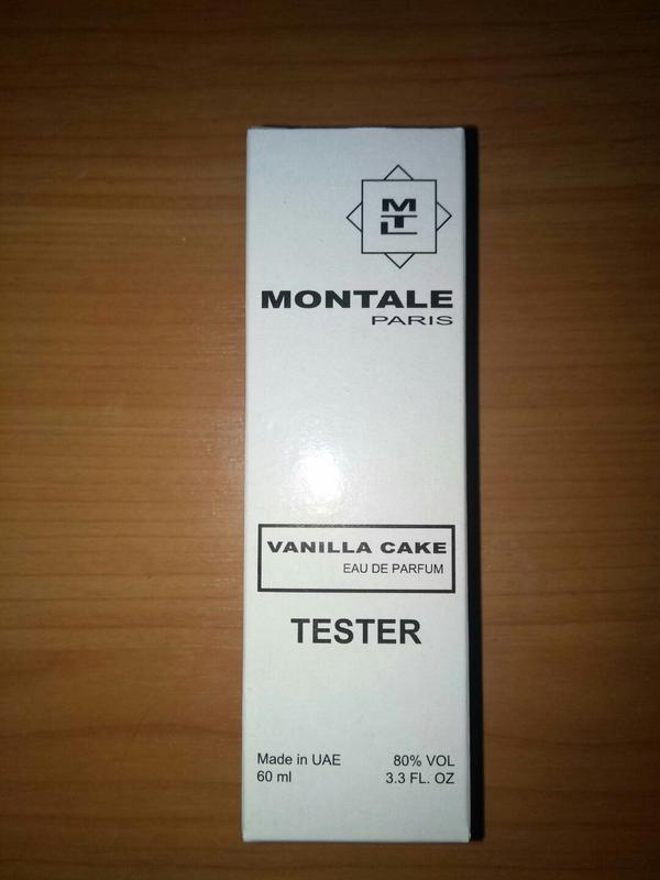 Мужские духи MONTALE Vanilla cake tester unisex 60ml - фото 3 - id-p174278836
