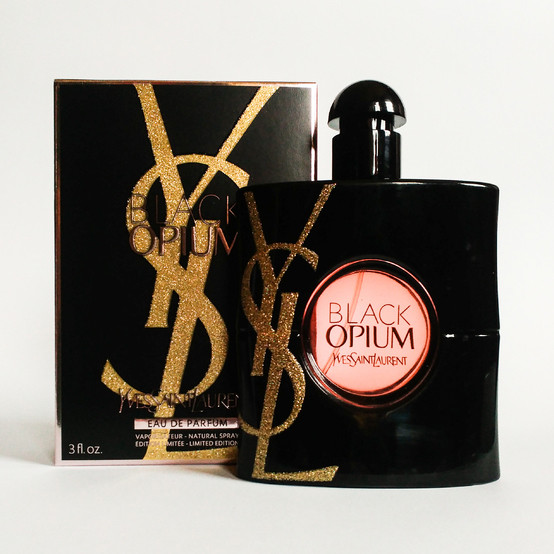 Женские духи YVES SAINT LAURENT Black opium gold 90ml - фото 2 - id-p174278847