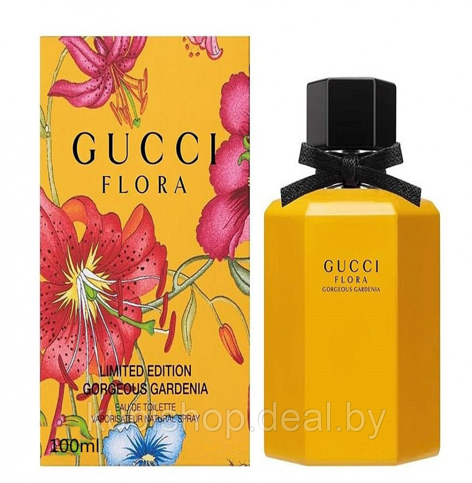 Женские духи GUCCI Flora Gorgeous Gardenia Limited Edition orange 100ml - фото 1 - id-p174278857