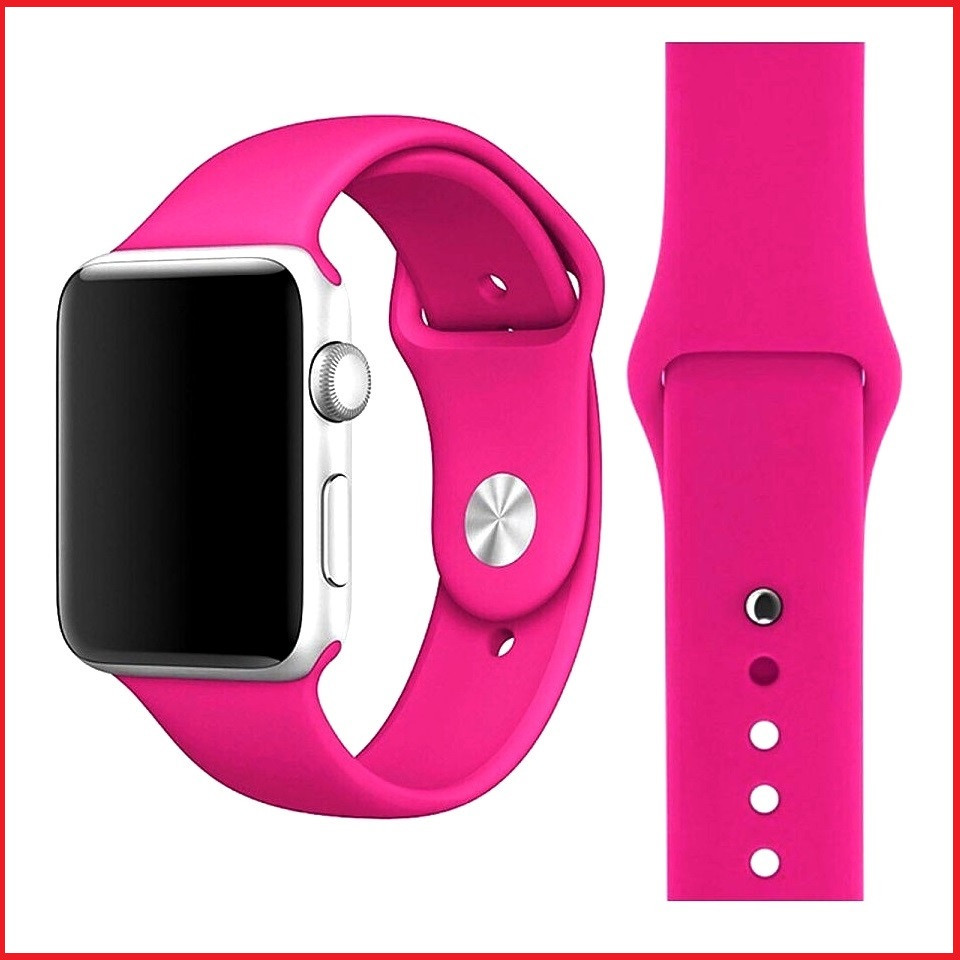 Ремешок для часов Apple Watch 38/40 mm (малиновый)