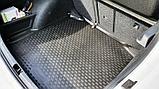 Коврик в багажник Volkswagen Polo 2020-> лифтбек, с органайзером, фото 2