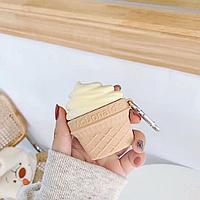 Чехол силиконовый для наушников AirPods 1/2 "Ice Cream"