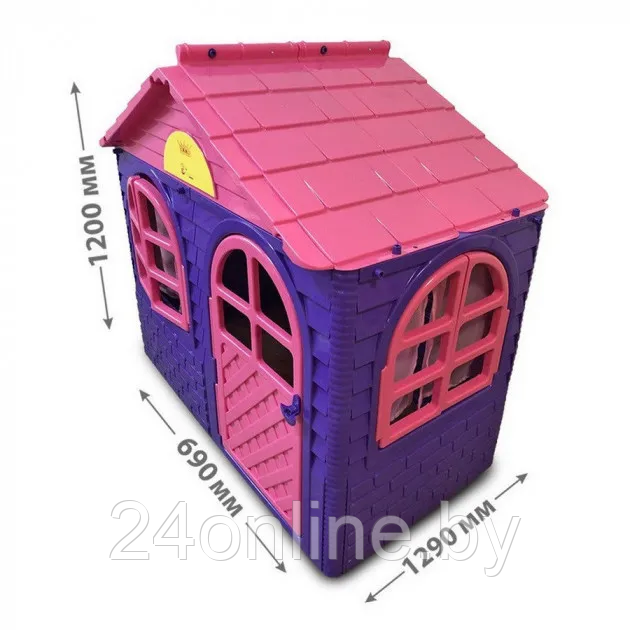 Детский игровой домик со шторками Doloni 02550/10 - фото 2 - id-p174304139