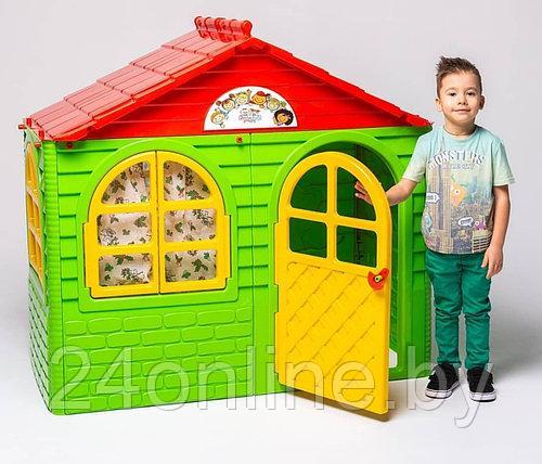 Детский игровой домик со шторками Doloni 025500/13 - фото 2 - id-p174304180