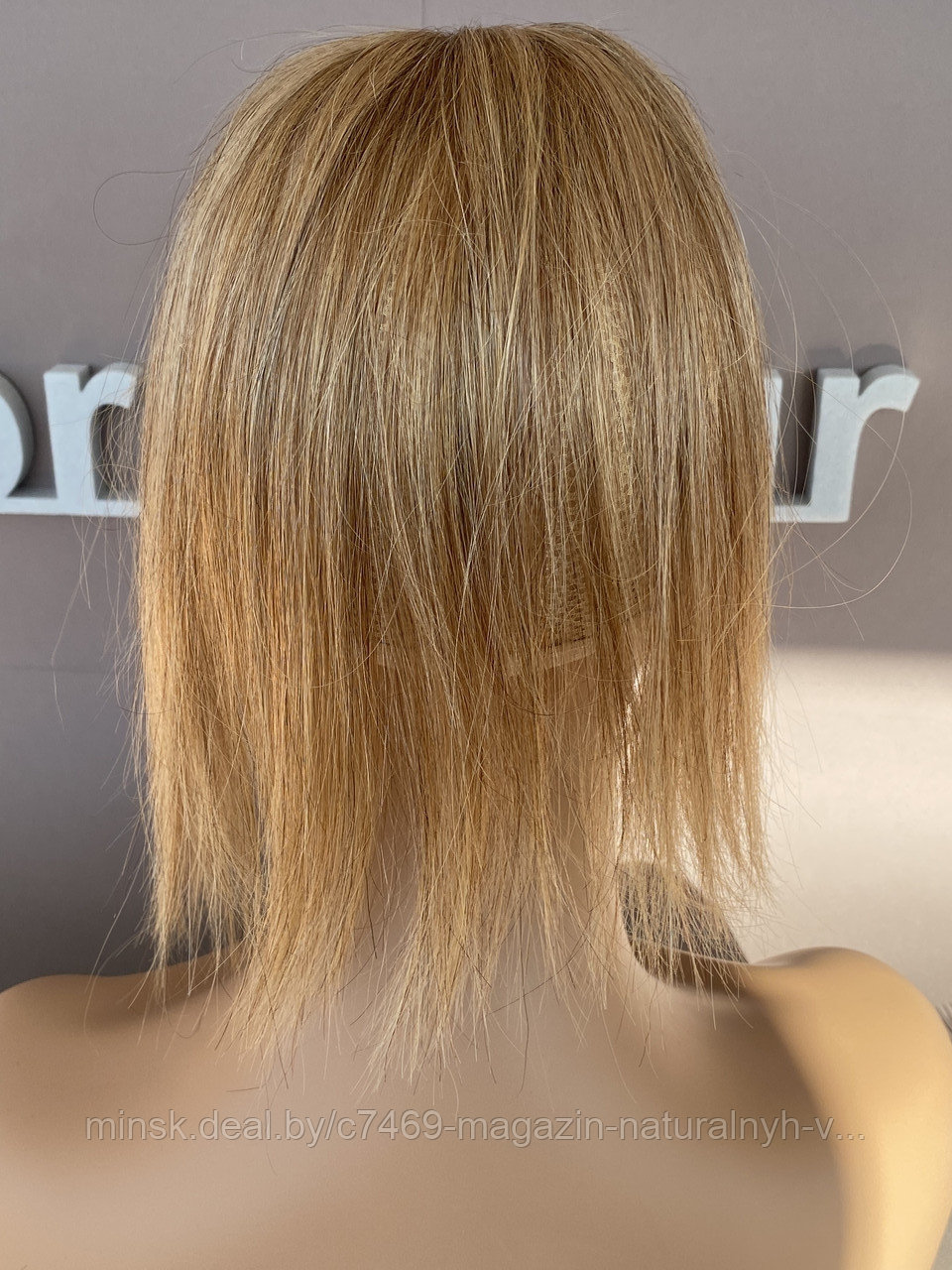Накладки из натурального волоса с чёлкой (цвет 10-27 однотонный ) - фото 3 - id-p174155901