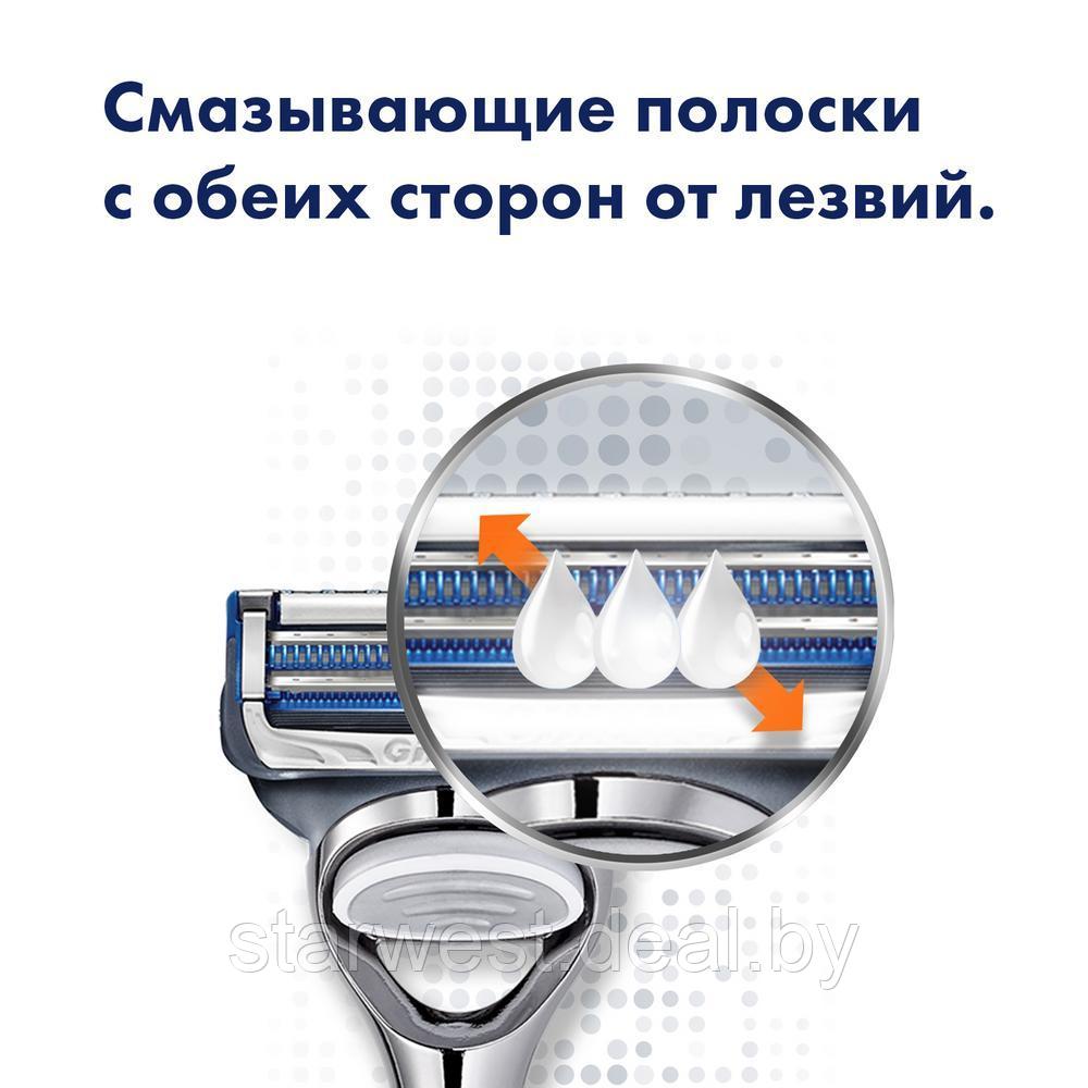 Gillette Skinguard Sensitive с 1 кассетой Бритва / Станок для бритья мужской - фото 8 - id-p133699180