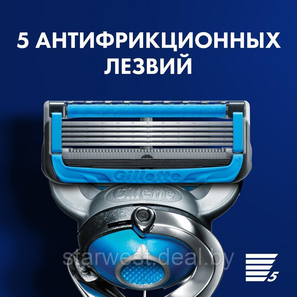 Gillette Fusion 5 Proshield Chill Flexball с 1 кассетой (БЕЗ УПАКОВКИ) Бритва / Станок для бритья мужской - фото 6 - id-p164521822