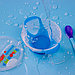 Набор для кормления «Наш любимый сыночек», 3 предмета: миска 350 мл на присоске, крышка, ложка, цвет голубой, фото 8