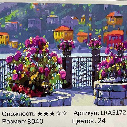 Раскраска по номерам Прибрежный город (LRA5172), фото 2