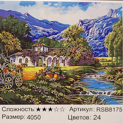 Рисование по номерам Провинциальный пейзаж (RSB8175), фото 2