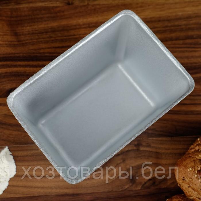Форма для выпечки хлеба, куличей и кексов литой алюминий 14.5х10х10 см - фото 2 - id-p174318395