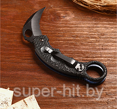 Нож - Керамбит черный (12 см)