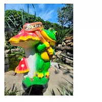 Фигура садовая лягушка welcome ,разм.см.-5232,арт.що-022