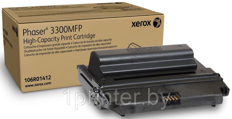 Заправка картриджа 106R01412 модельный ряд Xerox Phaser 3300 - фото 1 - id-p21037837