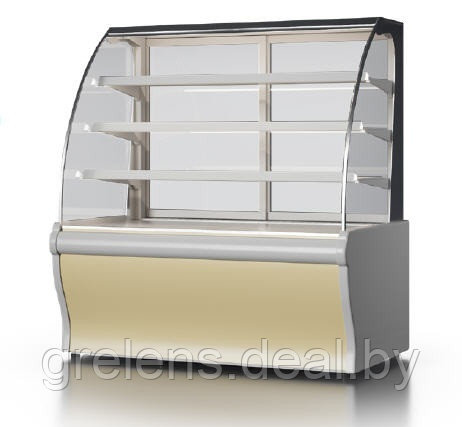 Холодильная витрина Enteco master ВИЛИЯ PREMIUM 100 ВВ(К) кондитерская, с боковинами - фото 1 - id-p174343318