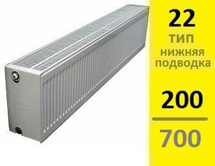 Радиатор KERMI Therm-X2 Profil-Ventil FТV тип 22 200-700, фото 2