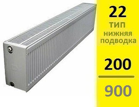 Радиатор KERMI Therm-X2 Profil-Ventil FТV тип 22 200-900
